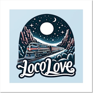 Train Vintage, Loco Love Posters and Art